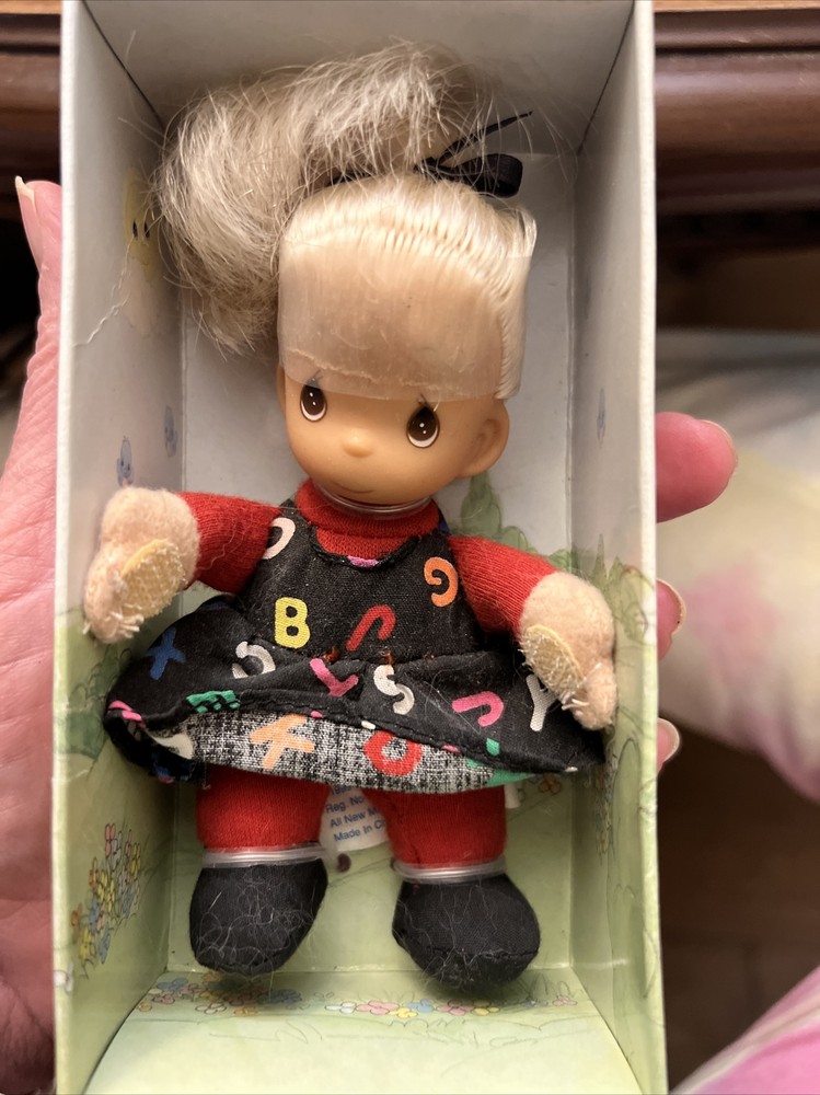 Vintage Precious Moments My World Samantha Doll with Original Packaging