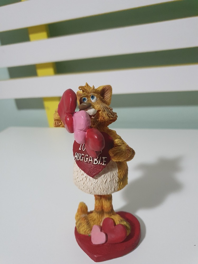 russ bobblehead russ bobble bods cat 100% huggable 13cm tall