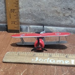 Cast Metal Aluminum Grumman Gulfhawk Airplane German Fighter Biplane