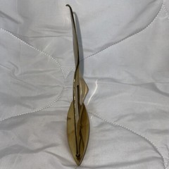 Vintage Brass Sailboat Modernist Design Mid Century Modern 71/2″ Tall