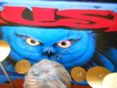 Rush Music Band by John Lamouranne The Egg Man Sculpture 2014 behind Glass RARE