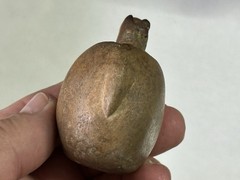 WONDERFUL PRE-COLUMBIAN CANOPA LLAMA EFFIGY VOTIVE CONTAINER FIGURE PERU