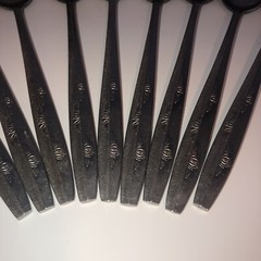 9 Stainless Steel Mcm Japan Long Ice Tea Spoons Vintage Fun