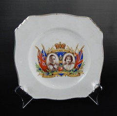 Royal Winton 12TH May 1937 Coronation King George VI & Queen Elizabeth Plate