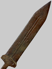 200 BC Ancient Roman Combat Gladius Legionary Battle Sword Pugio Fight Weapon