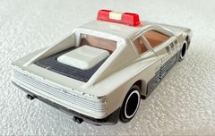 Tomica Japan Ferrari Testarossa Police Car Metropolitan Police Collection Displa