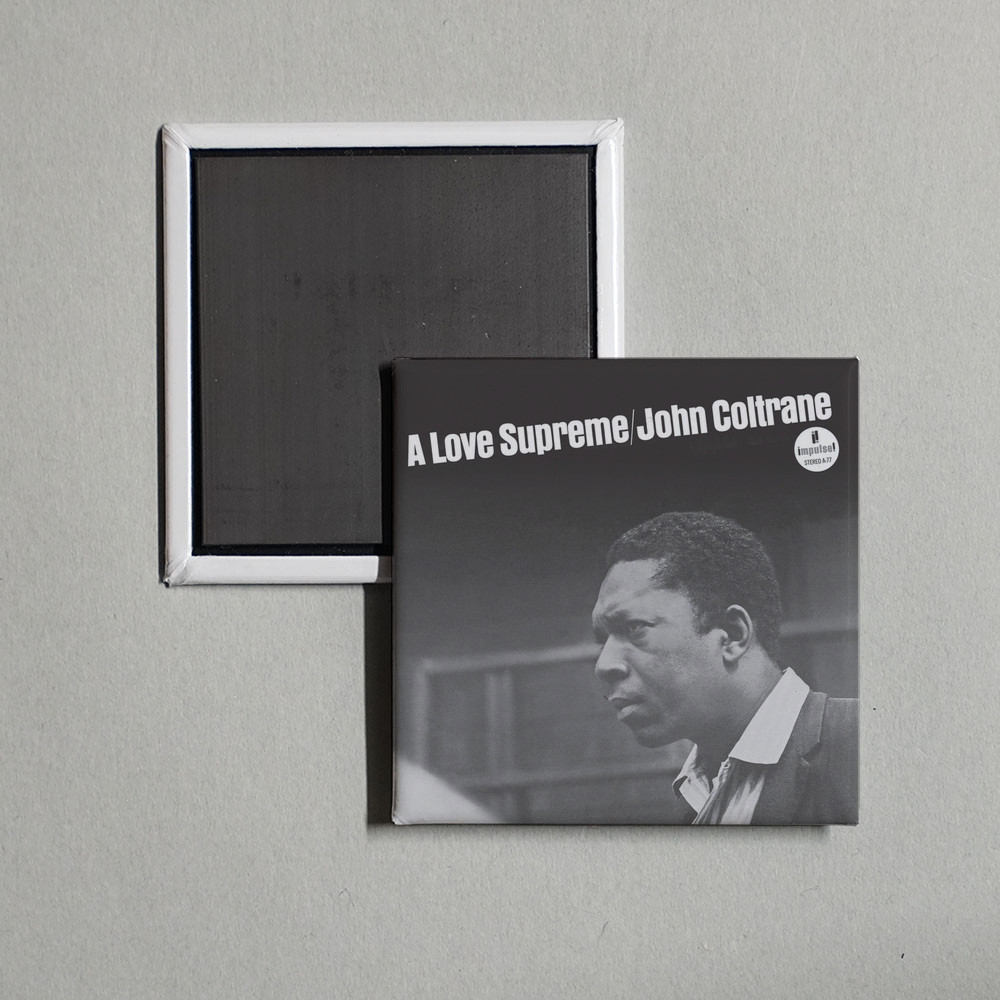 John Coltrane – A Love Supreme Album Cover Locker Fridge Magnet