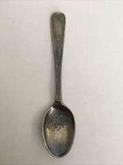 Vintage Souvenir Spoon Collectible Unknown Logo TH Marthinsen Norway 5.3/8”