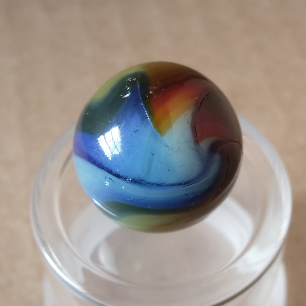 .62″ Vintage MCS MCR Marble- Peltier Alley Ravenswood Akro Vitro Champion