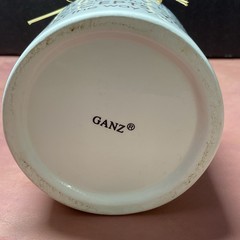 Vintage Ganz Ceramic Jar with Cork Lid A Friend Understands Your Past Home Decor