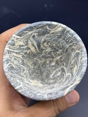 Collectable Antiques Ancient Bactrian Beautiful Jasper Stone Wine Pike Glass