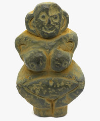 Ancient Mother Goddess Near East Idol Stone Figure Fertility Idol 2000 BC