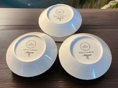 Set of 12 – M. Mottahedeh Merian Porcelain 6 3/8” Fruit/Dessert/Sauce Bowls New!