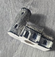 Britain In Miniature Ceramic Church Tey Terra Crafts Lenwade Norfolk Handmade