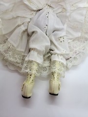 Paradise Galleries, Classic Treasure Porcelain Jointed Doll & Petite Porcelain