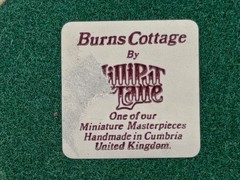 Lilliput Lane “Burns Cottage”, Hand Made Cumbria, United Kingdom.