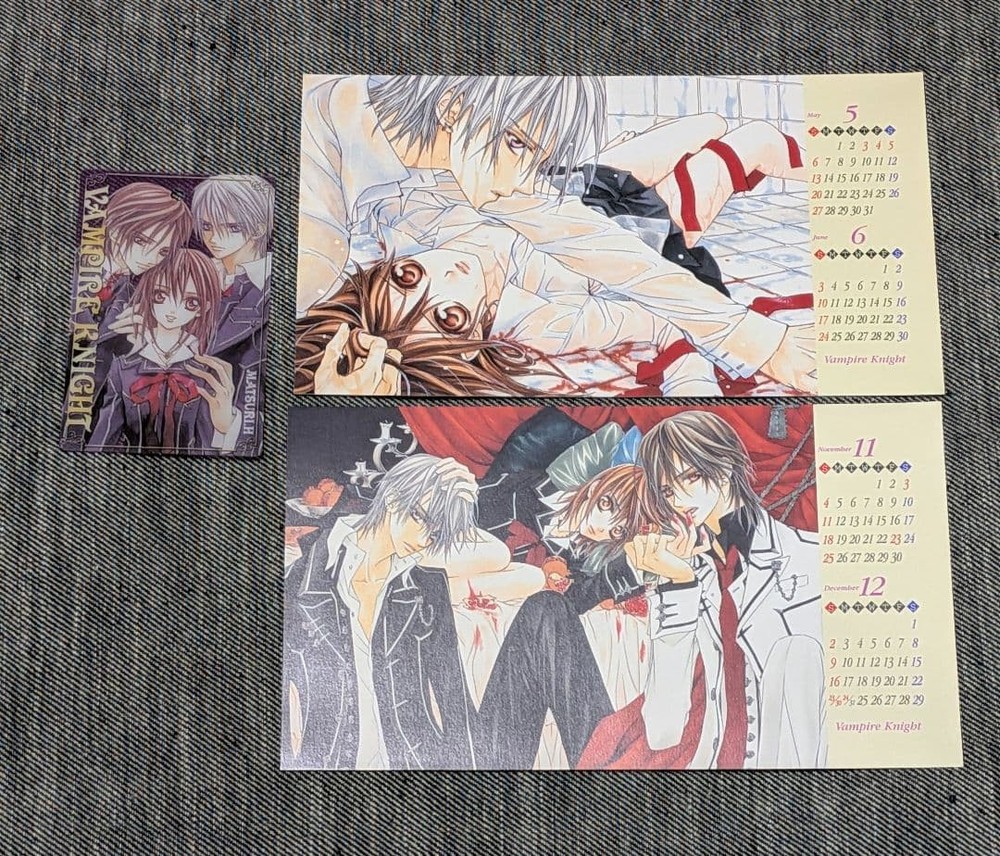 Vampire Knight Postcard HiMatsuri Illustration Anime Collectible