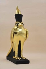 Ancient Egyptian Horus Falcon Statue Stone Figurine Sculpture Artifact Figurine