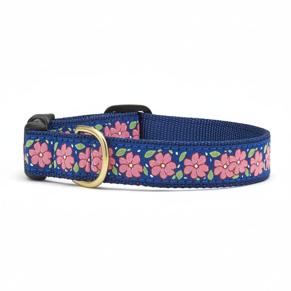 Up Country Pink Garden Dog Collar Medium 1 Inch Wide Width Up Country 12
