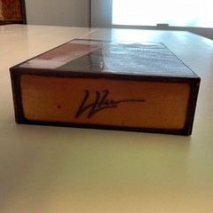 Houston Llew Spiritile #123 Fine Craft Retired Limited-Edition Enamel On Copper