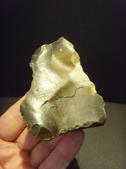 Lower Paleolithic – Fine Acheulean trihedral scraper. c.500,000+ BP.