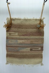 Unbranded Wool Wall Hanging Woven Fabric, Sun Ceramic Bead – 16″ X 21″