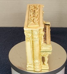 2000 LOUIS NICHOLE Victorian Piano Christmas Ornament