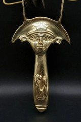 Authentic Copper sistrum of Hathor Rare Ancient Egyptian Antiquities Egyptian BC