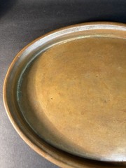 3 Copper Pieces Vase Tray & Star Shaped Decoration