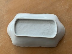 Unbranded Vintage Pink Floral Ceramic Trinket Dish 7″ x 4″ x 1.5″