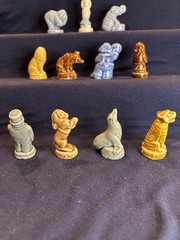 Lot of 11 Wade Red Rose Tea Circus Series Figurines, US Series 3, 1994