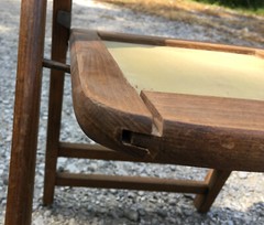 Babee Tenda Wood All Purpose Folding Chair child’s vintage