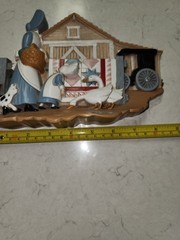 Burwood Amish Buggy Country Scene Wall Decor Homco Home Interiors Set Of 2