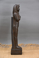 Authentic Ancient Egyptian Artifact Tutankhamun Statue With protection Gods BC