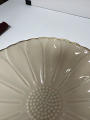 1975 Lenox Charleston Compote Gold Hand Decorated w/ 24-K Gold