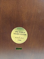 One World Trade Center by The Danbury Mint 10.5” Original Foam And Box