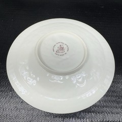 Belleek Christmas 9inch Plate Dish Fine Porcelain 1981 Red Squirrel Ireland VTG