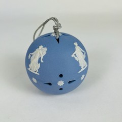 Wedgwood Vintage Poamander Ball with Raised Neoclassical Relief Smells Amazing