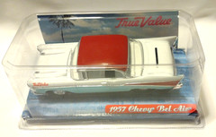 New Old Stock True Value 1957 Chevy Bel Air Bank Die Cast Model Classic Car AB