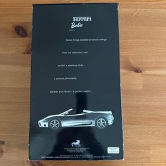 Barbie Ferrari Doll Unopened 30cm Collectible Toy, Rare, Box Damage Sorry