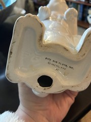 Vintage Fitz & Floyd 8” 1975 Ceramic Bunny Rabbit
