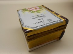 RARE Authentic Limoges Box France – Book of Perfumes with Bottle – PV Company