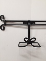 Longaberger Wrought Iron Decorative Plate Rack 71282 NEW Not In Original Box