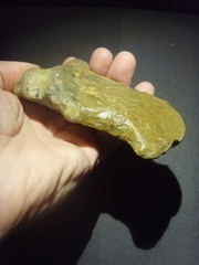 Lower Paleolithic – Acheulean notched scraper. c.450,000 BP.