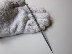 very rare AMAZING perfect ancient roman large bronze engraved stylus I – II A.D.