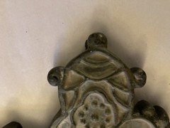 Set Of 3 Vintage Resin Celtic Religious Crosses Wall Hanging 10×6.75”