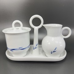 Kari Trestakk Of Norway By Cardinal Philippines Porcelain Sugar And Creamer Tray