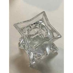 24% Lead Crystal Star Candle Holders