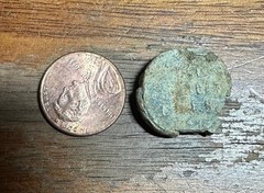 Pope Medieval Lead Papal Bulla Seal – Unknown Year / South Carolina Estate #D7