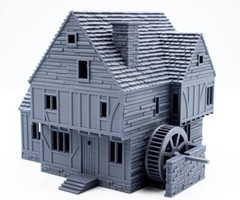 Halloween Witch Hocus Pocus Cottage 3d Haunted House LED moving Wheel Display